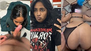 Malayalam Desi Girl Blowjob – Sex in Doggy Style
