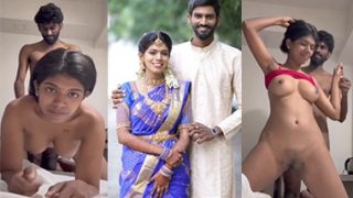 Malayalam Newly Wed Couple – Honeymoon Riding Fucked